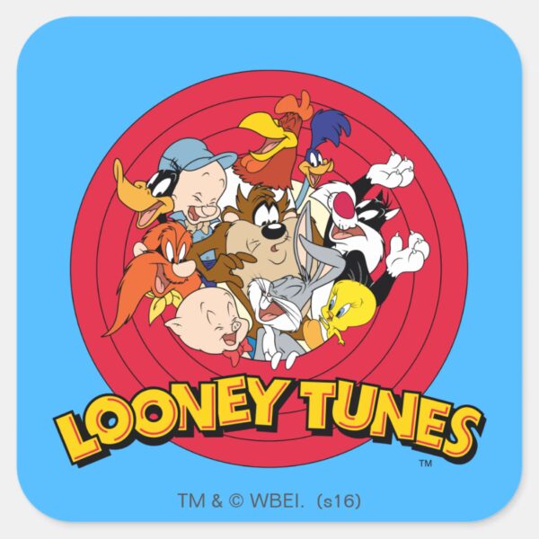LOONEY_TUNES™_Character_Logo_Square_Sticker_1 LOONEY TUNES™ Character Logo Square Sticker