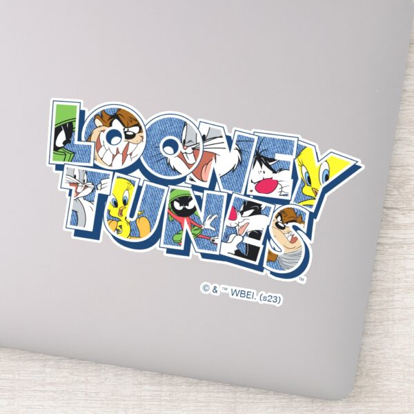 LOONEY_TUNES™_Characters_in_Lettering_Sticker_1 LOONEY TUNES™ Characters In Lettering Sticker