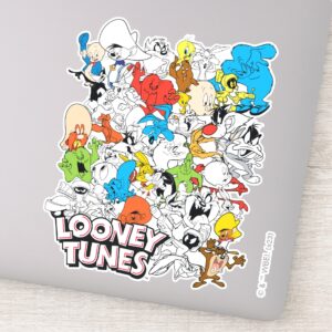 LOONEY TUNES™ Color Pop Pattern Sticker
