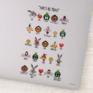 LOONEY TUNES™ Emoji Chart Sticker