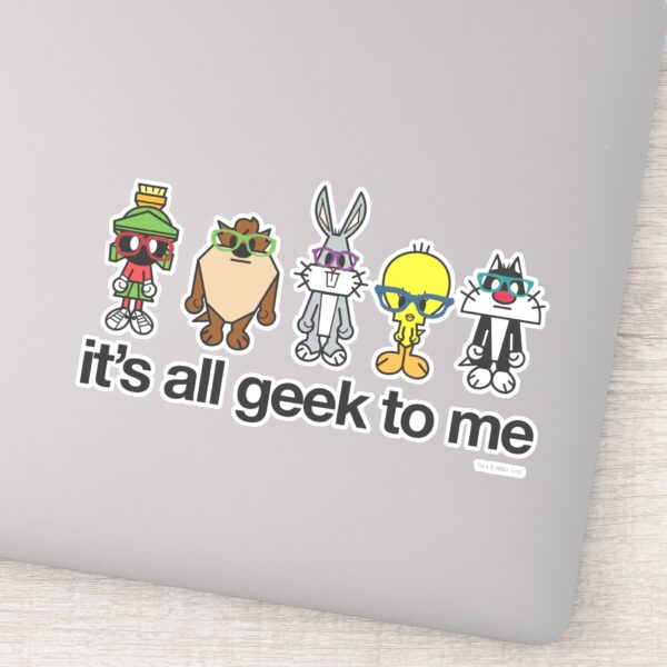 LOONEY TUNES™ Nerds All Geek To Me Sticker