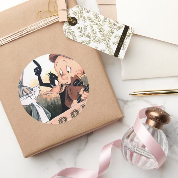 LOONEY TUNES™ Rabbit Seasoning Classic Round Sticker