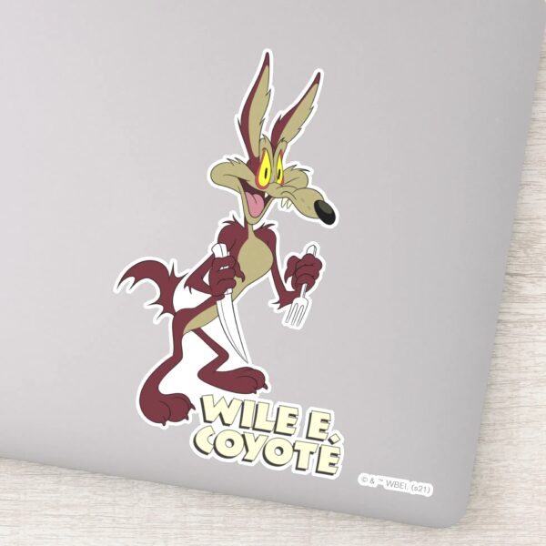 LOONEY_TUNES™_Retro_Laughs___WILE_E._COYOTE™_Sticker_1 LOONEY TUNES™ Retro Laughs WILE E. COYOTE™ Sticker