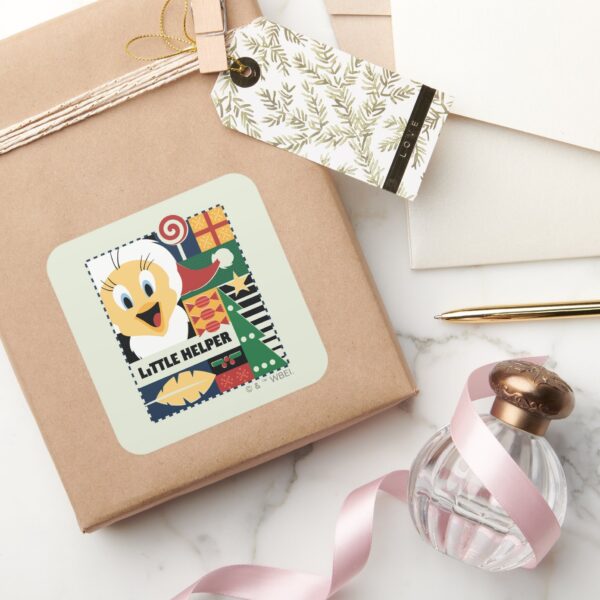 LOONEY_TUNES™_TWEETY™_Little_Helper_Square_Sticker_5 LOONEY TUNES™ TWEETY™ Little Helper Square Sticker