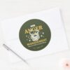LOONEY TUNES™ TAZ™ ACME Anger Management Classic Round Sticker