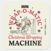 LOONEY_TUNES™___ACME_Wrap-O-Matic_Wrapping_Machine_Square_Sticker_1 LOONEY TUNES™ ACME Wrap O Matic Wrapping Machine Square Sticker