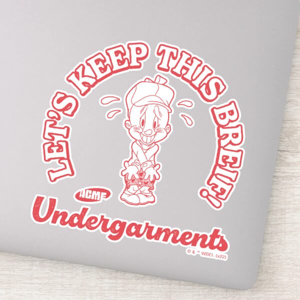 LOONEY_TUNES™___ELMER_FUDD™_ACME_Undergarments_Sticker_1 LOONEY TUNES™ ELMER FUDD™ ACME Undergarments Sticker