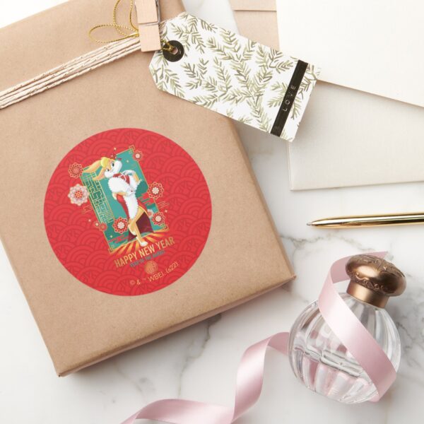 LOONEY_TUNES™___Lola_Year_of_the_Rabbit_Classic_Round_Sticker_5 LOONEY TUNES™ Lola Year Of The Rabbit Classic Round Sticker