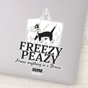 LOONEY TUNES™ SYLVESTER™ TWEETY™ Freezy Peazy Sticker