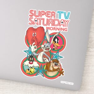 LOONEY_TUNES™___Super_TV_Saturday_Morning_Sticker_1 LOONEY TUNES™ Super TV Saturday Morning Sticker