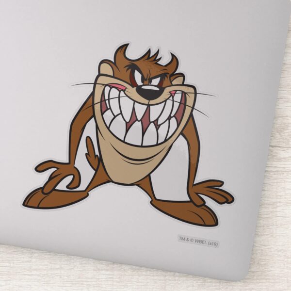 Large_Grin_TAZ™_Sticker_1 Large Grin TAZ™ Sticker