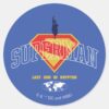 Last_Son_of_Krypton_Emblem_Classic_Round_Sticker_1 Last Son Of Krypton Emblem Classic Round Sticker