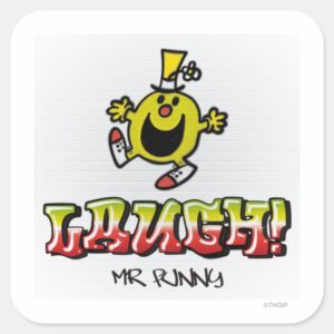 Laugh_With_Mr._Funny_Square_Sticker_1 Laugh With Mr. Funny Square Sticker