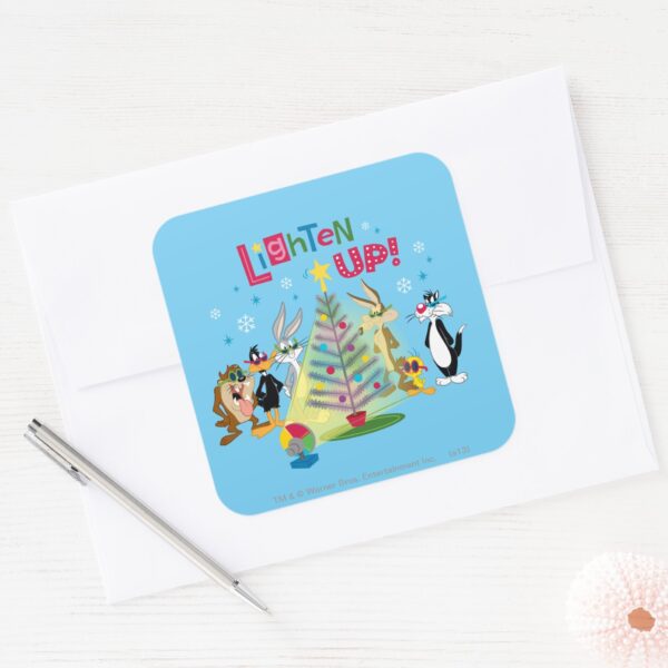 Lighten_Up_Square_Sticker_3 Lighten Up Square Sticker