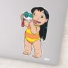 Lilo Stitch Lilo Taking A Photo Sticker