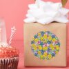 Lilo Stitch Pineapple Pattern Classic Round Sticker