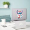 Lilo Stitch Santa Claus Stitch Sticker