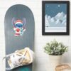 Lilo Stitch Santa Claus Stitch Sticker