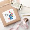 Lilo And Stitch Ice Cream Birthday Thank You Square Sticker