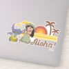 Lilo And Stitch Aloha Sticker