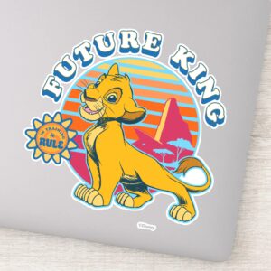 Lion King Simba Future King Sticker
