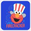 Little Firecracker Elmo Square Sticker