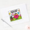 Little_Miss_Birthday___Presents_&_Balloons_Square_Sticker_3 Little Miss Birthday Presents Balloons Square Sticker