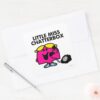 Little_Miss_Chatterbox_&_Black_Telephone_Square_Sticker_3 Little Miss Chatterbox Black Telephone Square Sticker
