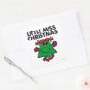 Little_Miss_Christmas_Smile_Square_Sticker_3 Little Miss Christmas Smile Square Sticker
