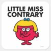 Little_Miss_Contrary_Square_Sticker_1 Little Miss Contrary Square Sticker