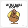 Little_Miss_Dotty___Black_Lettering_Square_Sticker_1 Little Miss Dotty Black Lettering Square Sticker