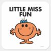 Little_Miss_Fun___Black_Lettering_Square_Sticker_1 Little Miss Fun Black Lettering Square Sticker