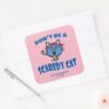 Little_Miss_Giggles_Scaredy_Cat_Halloween_Square_Sticker_3 Little Miss Giggles Scaredy Cat Halloween Square Sticker