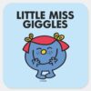 Little_Miss_Giggles___Black_Lettering_Square_Sticker_1 Little Miss Giggles Black Lettering Square Sticker