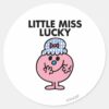 Little_Miss_Lucky_Hiding_Her_Mouth_Classic_Round_Sticker_1 Little Miss Lucky Hiding Her Mouth Classic Round Sticker