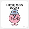 Little_Miss_Lucky_Hiding_Her_Mouth_Square_Sticker_1 Little Miss Lucky Hiding Her Mouth Square Sticker