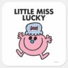 Little_Miss_Lucky___Black_Lettering_Square_Sticker_1 Little Miss Lucky Black Lettering Square Sticker
