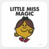 Little_Miss_Magic___Black_Lettering_Square_Sticker_1 Little Miss Magic Black Lettering Square Sticker