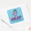 Little_Miss_Naughty_100%_Brat_Square_Sticker_3 Little Miss Naughty 100 Brat Square Sticker