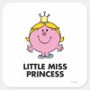 Little_Miss_Princess___Crown_Background_Square_Sticker_1 Little Miss Princess Crown Background Square Sticker