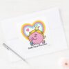 Little_Miss_Princess___Hearts_Square_Sticker_3 Little Miss Princess Hearts Square Sticker