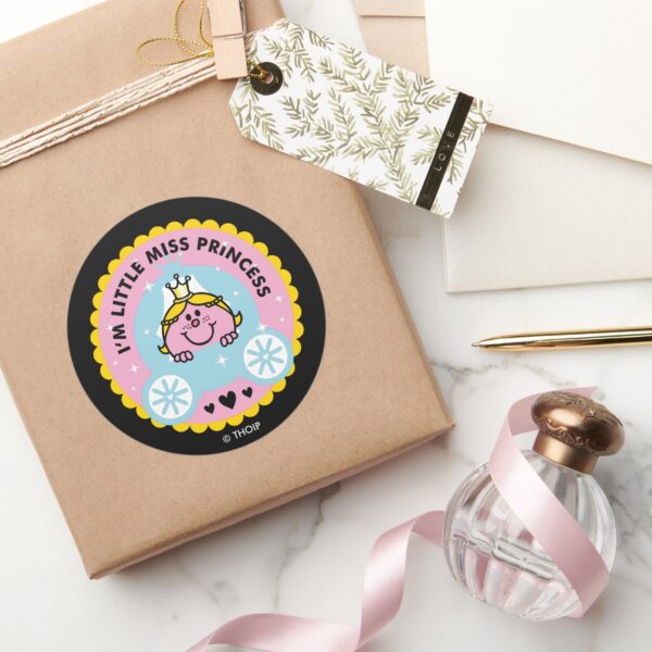 Little_Miss_Princess___I'm_A_Princess_Classic_Round_Sticker_5 Little Miss Princess Im A Princess Classic Round Sticker