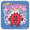 Little_Miss_Scary___Valentine_Square_Sticker_1 Little Miss Scary Valentine Square Sticker