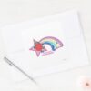 Little_Miss_Scatterbrain___Rainbow_&_Stars_Square_Sticker_3 Little Miss Scatterbrain Rainbow Stars Square Sticker