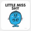 Little_Miss_Shy___Black_Lettering_Square_Sticker_1 Little Miss Shy Black Lettering Square Sticker