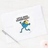 Little_Miss_Somersault_Walking_Tall_Classic_Round_Sticker_3 Little Miss Somersault Walking Tall Classic Round Sticker