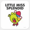 Little_Miss_Splendid___Black_Lettering_Square_Sticker_1 Little Miss Splendid Black Lettering Square Sticker