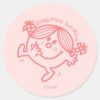 Little_Miss_Sunshine_Coral_Classic_Round_Sticker_1 Little Miss Sunshine Coral Classic Round Sticker