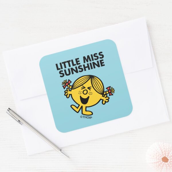 Little_Miss_Sunshine_Square_Sticker_3 Little Miss Sunshine Square Sticker