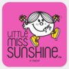 Little_Miss_Sunshine_Walking_On_Name_Graphic_Square_Sticker_1 Little Miss Sunshine Walking On Name Graphic Square Sticker